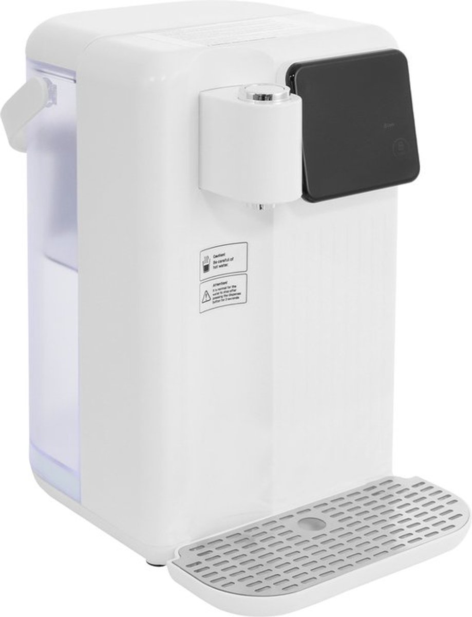 Heetwaterdispenser Instant - 3L Capaciteit - 2200 W Vermogen - ABS Kunststof - Wit - Met LED Display