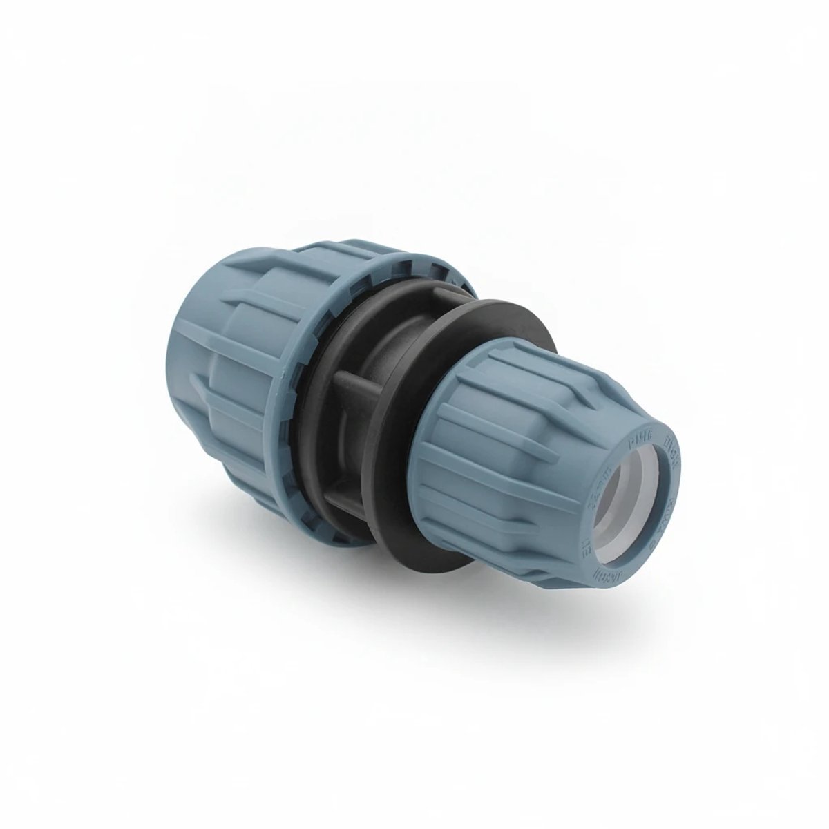 Tyleen verloop koppeling Jason 25 x 16 mm 2x klem KIWA (16 bar)