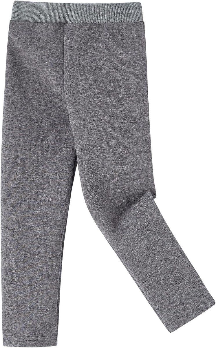 Winter Dikke Warme Lange Broek Fleece Gevoerde Leggings Thermische Katoenen Leggings (Gray 130)