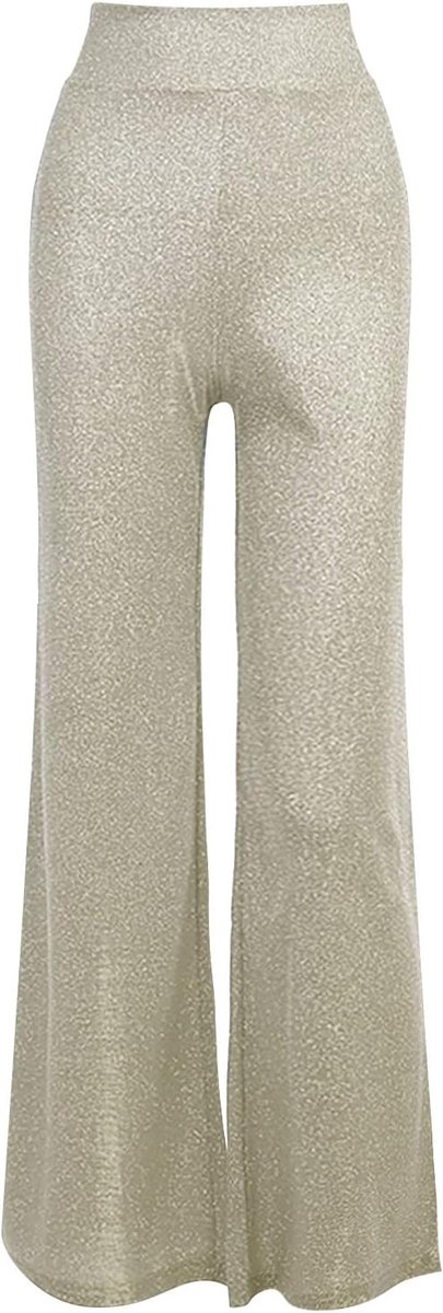 Broek met hoge taille voor dames, Palazzo, cargo, joggen, harembroek, comfort, breed, recht, zacht, soepel, zijzakken, chic, lente, vakantie, ontspanning, thuis, mode, A107
