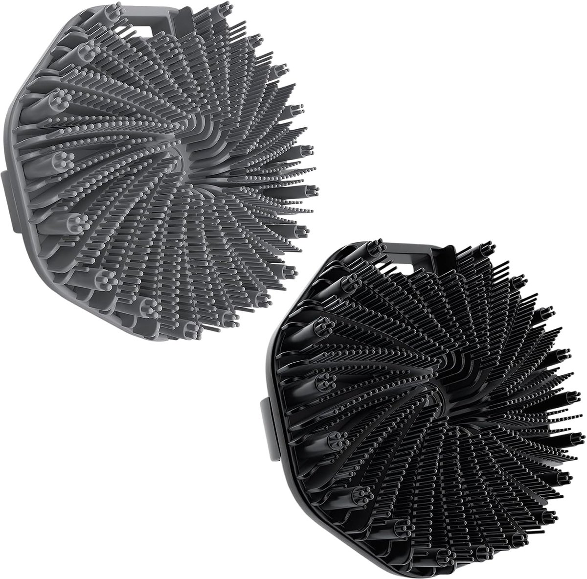 2 stuks siliconen body scrubber, zachte peeling