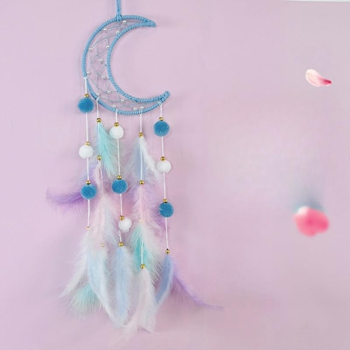Dromenvangers, kleurrijke veren dromenvangers, Boheemse veren opknoping decor voor slaapkamer, woonkamer, geschenken voor kinderen