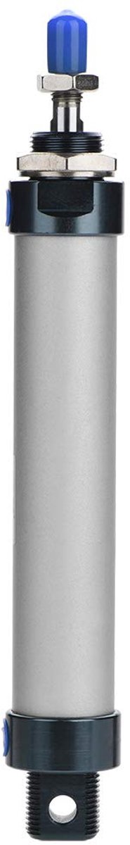 Luchtcilinder Stroke Enkele staaf Mini Pneumatische Gas Lift Cilinder Double Acting Aluminium Vervanging 25mm Boor 100mm