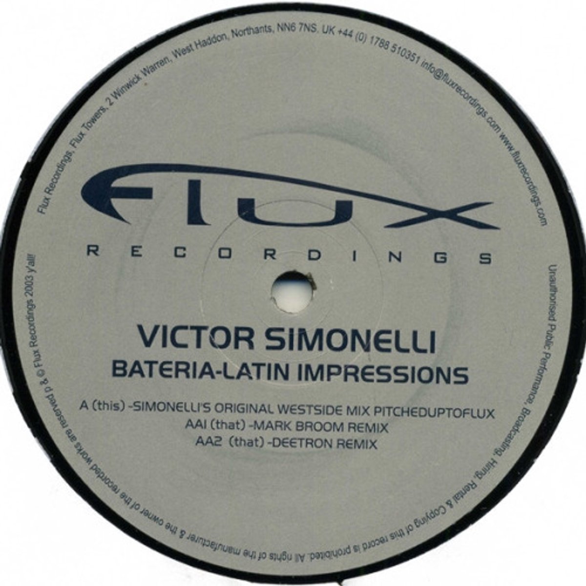 Victor Simonelli - Bateria - Latin Impressions