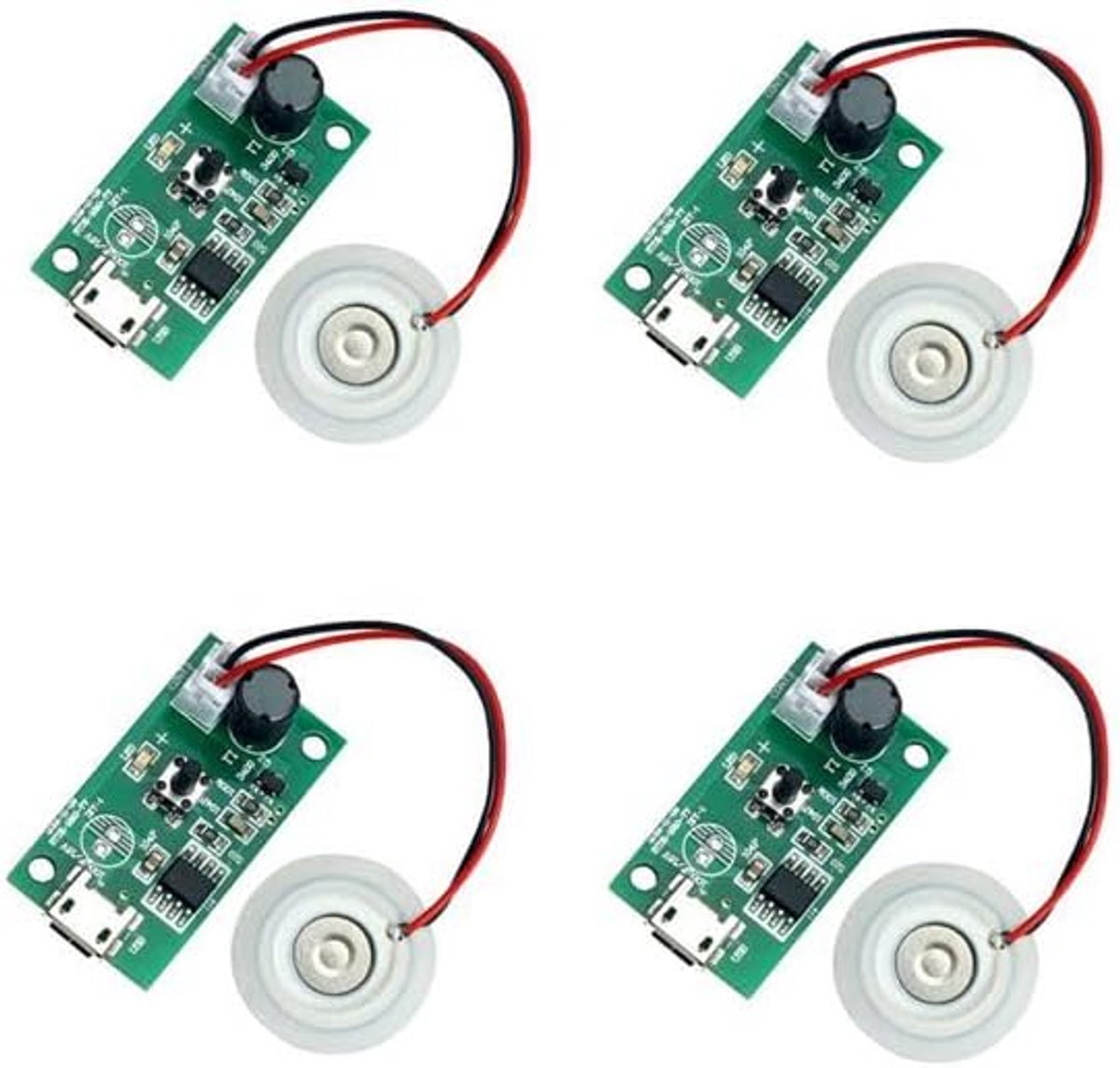4 Stks 20 MM Mist Maker Fogger Verstuiver Transducer Verstuiver Film Plaat Accessoires Luchtbevochtiger Rubber Pakking