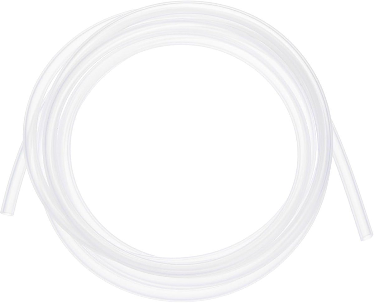 Siliconen buis, 5/32" (4 mm) ID x 9/32" (7 mm) OD siliconenrubber vacuümbuis, 8ft (2,5 M) hoge temperatuur waterluchtslangpijp voor pomp/vloeistofoverdracht, thuisbrouwen/wijnmaken