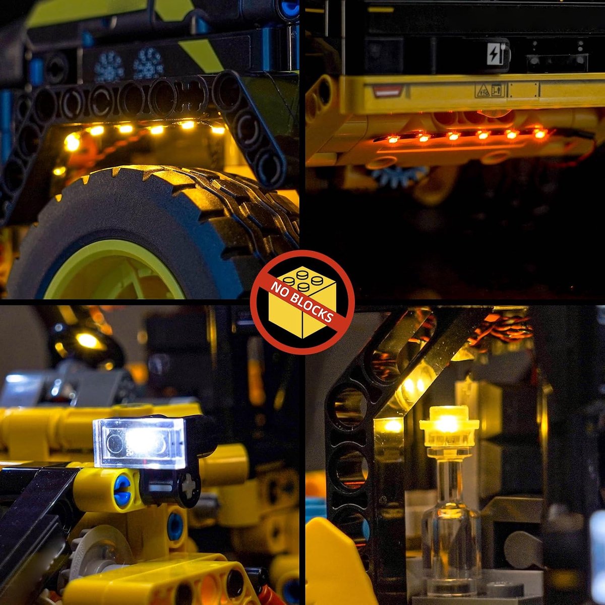 Compatibel met Lego Volvo L120 Electric Wheel Loader 42209 (geen model), decoratieset compatibel met Lego 42209 Volvo L120 elektrische wiellader, creatief speelgoed — cadeau in Cadeau-ideeën - foto 3