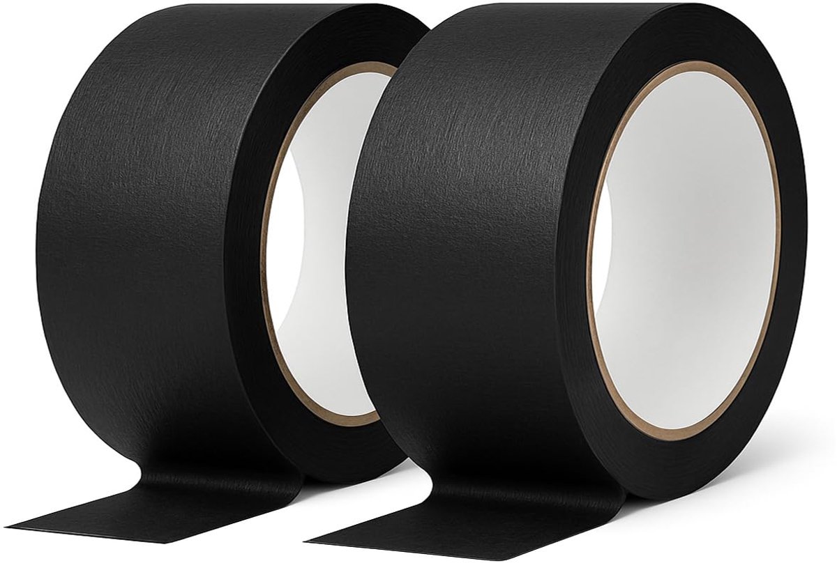 48 mm x 50 m premium crêpepapier, afdekband voor schilderen, handwe