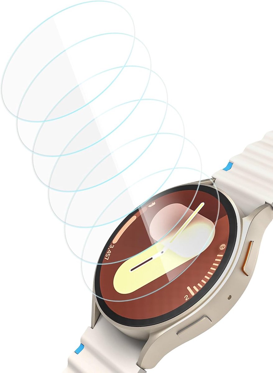 6 stuks schermbeschermer voor Samsung Galaxy Watch 7/Fe/6/5/4 (40 mm
