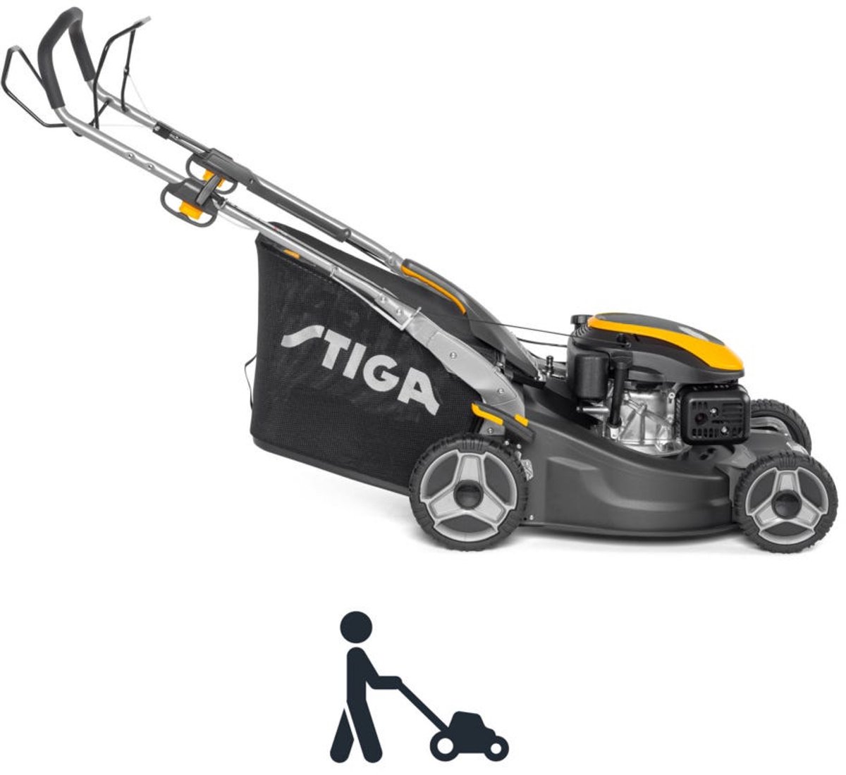 STIGA Twinclip 950 S Grasmaaier - Benzine - 48 cm - zelfrijdend thumbnail 6