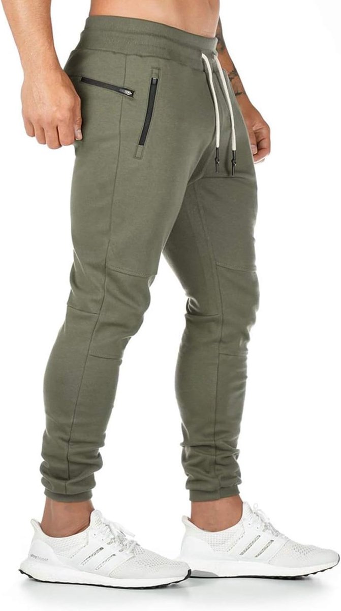 Joggingbroek heren katoen sweatbroek sportbroek fitness slim fit broek vrijetijdsbroek joggers joggingbroek mannen streetwear
