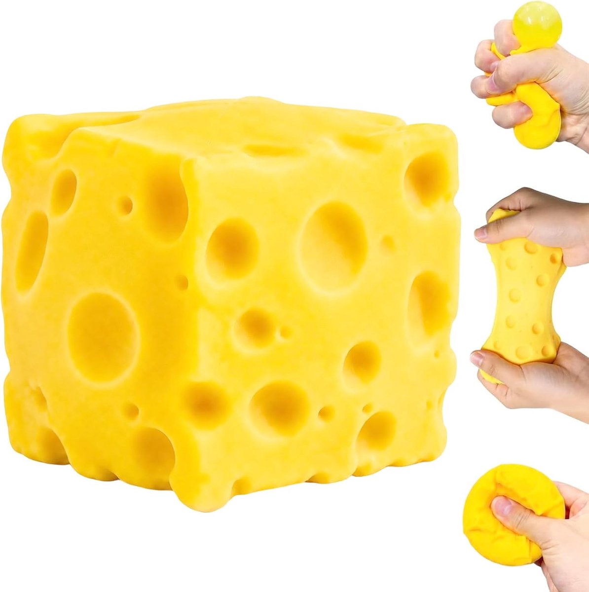 Squishy, sensorisch speelgoed voor stressvermindering, squishy, realistische vorm, voor volwassenen, thuis, en reizen, 5 cm