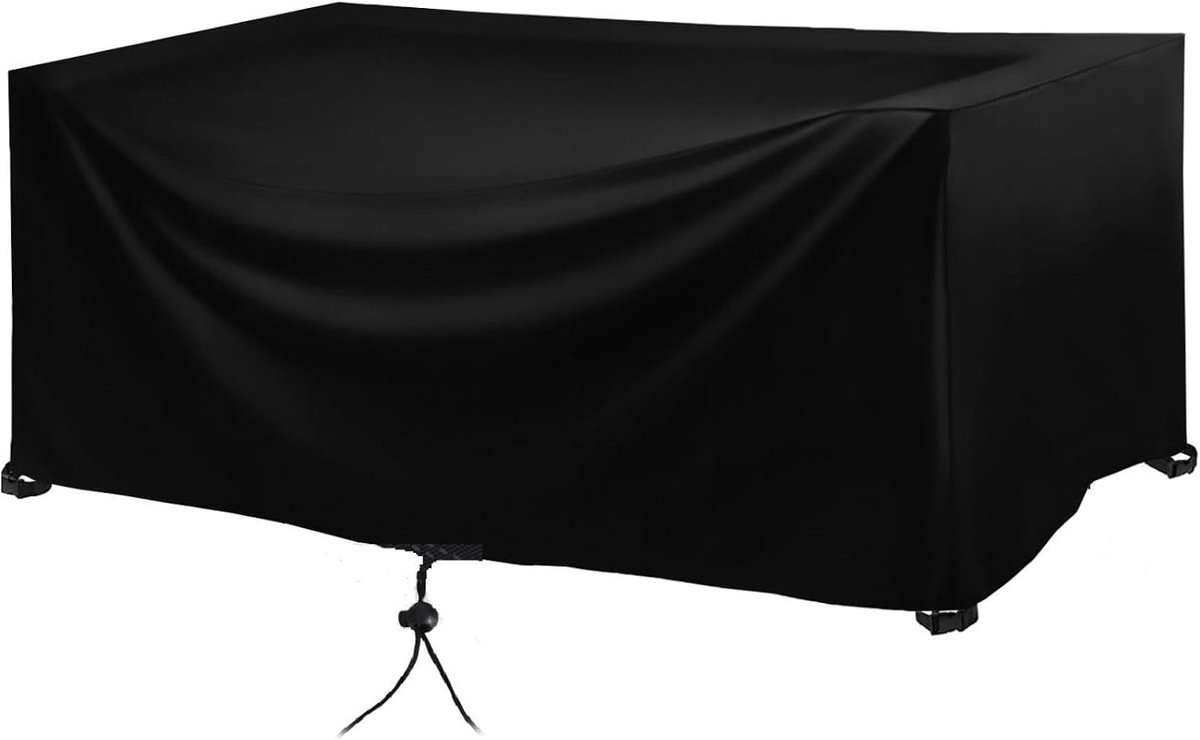 Outdoor Gartenmöbelabdeckung Wasserdicht Extra Groß 405x230x85cm/LxBxH Terrassentischabdeckungen für Alle Wetterbedingungen AntiUV Oxford-Gewebe Ideal für den Außenbereich