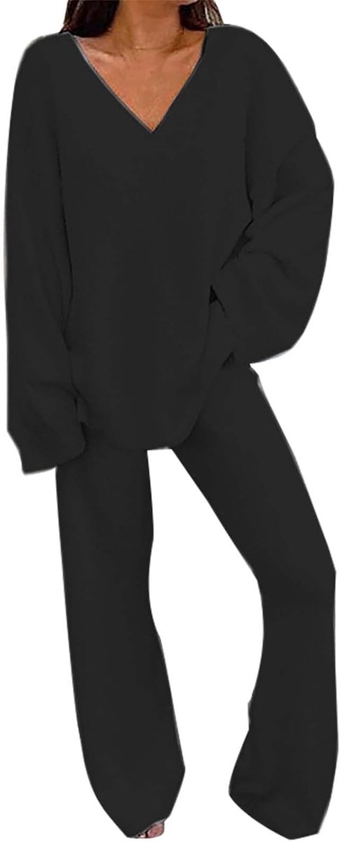 Pyjama voor dames, warm, winter, katoen, pyjamaset, winter, warm, dames,