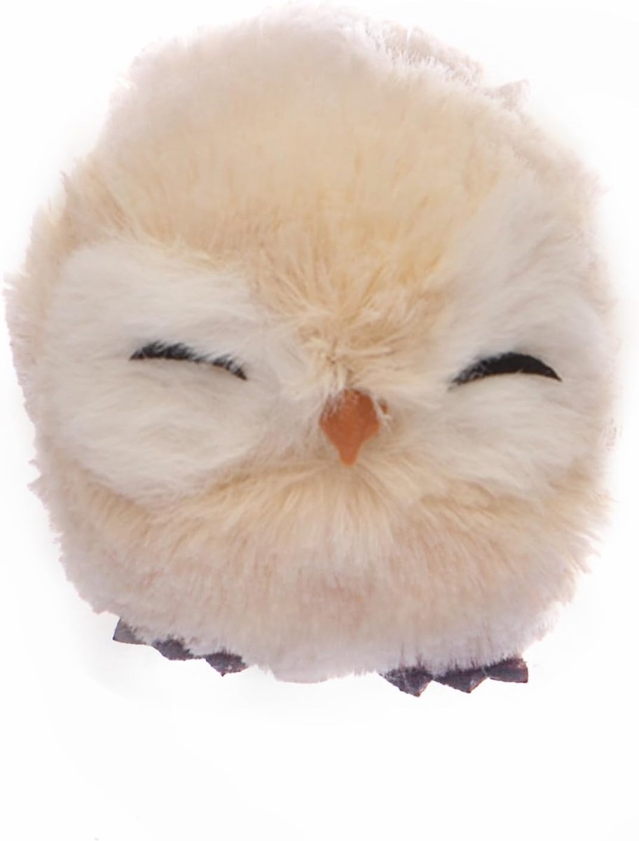 Cute (Ø8cm) hangende kerstdecoratie, beige