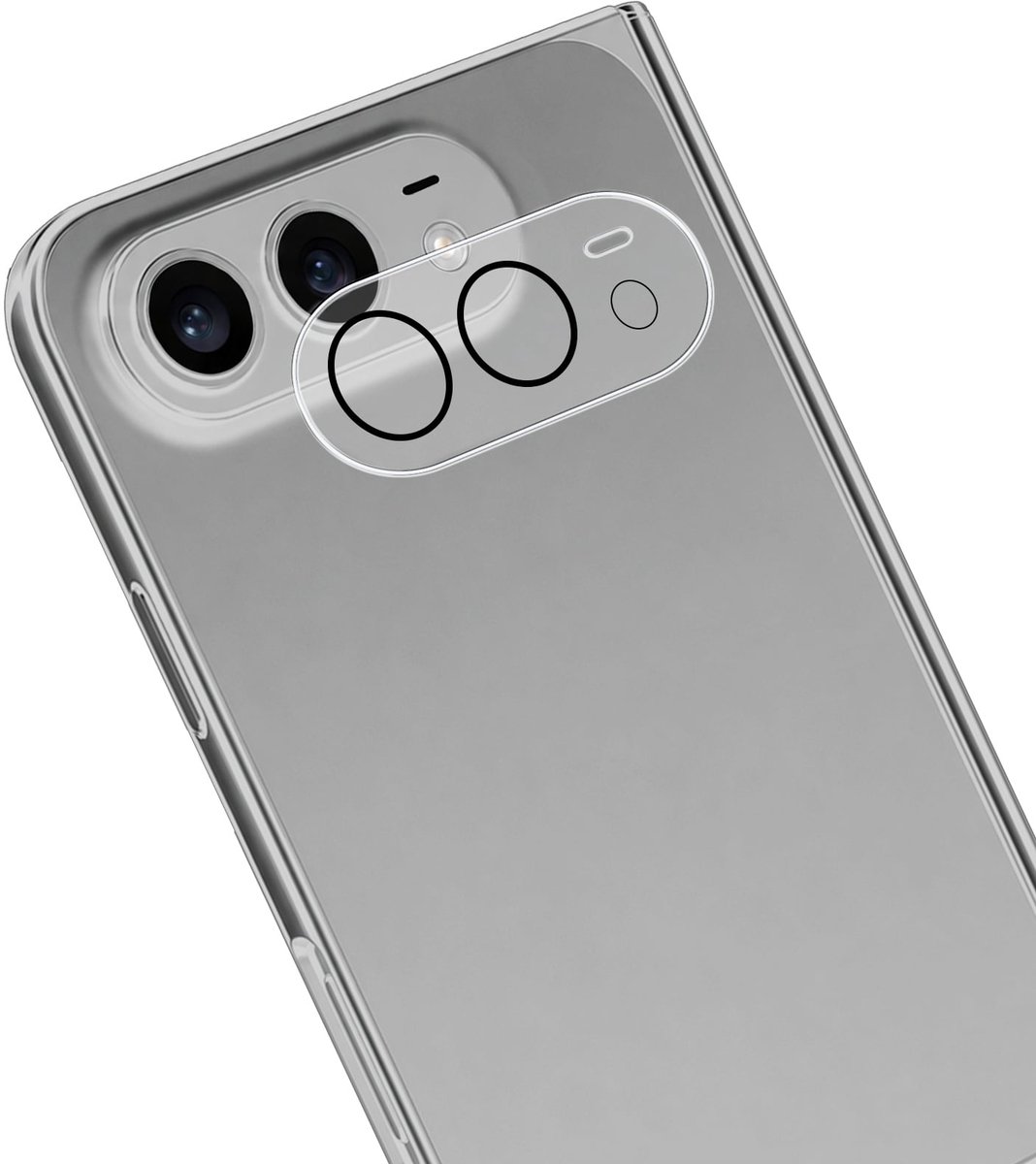 Camera Lens Protector Geschikt voor Apple iPhone Duo - Extra Sterk - Camera Screenprotector Beschermglas - Gehard Glas - Tempered Glass - Screen Protector