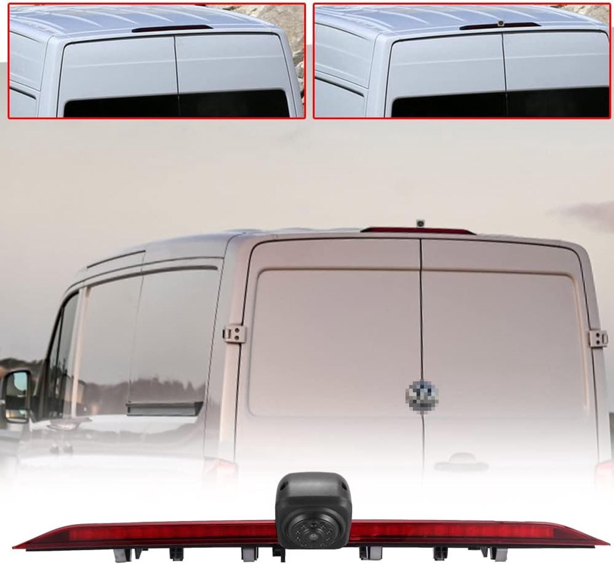 Derde dak originele remlicht-achteruitrijcamera, vervanging voor VW Crafter 2017 MAN TGE gemodificeerd remlicht transport voertuig remlicht bus