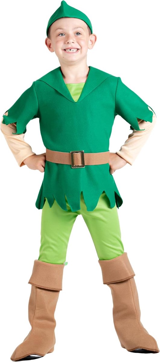 Pan costume disguise fancy dress boy Toon Studio (Size 3-4 years)