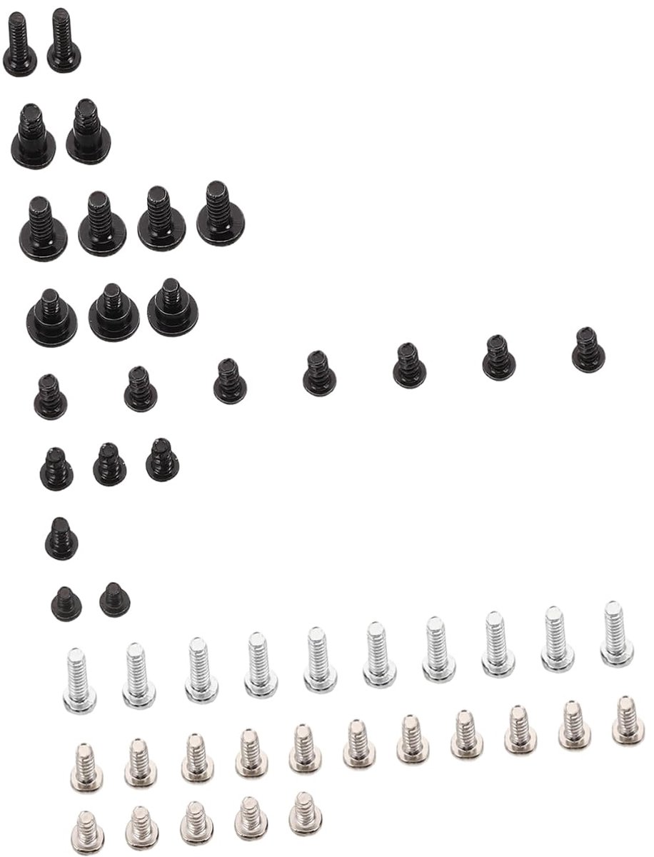 50 Stuks Console Schroefset voor Oled Duurzame Mix van Chassis Machine Schroeven Universele Reparatie Accessoires voor Gaming Console Onderhoud