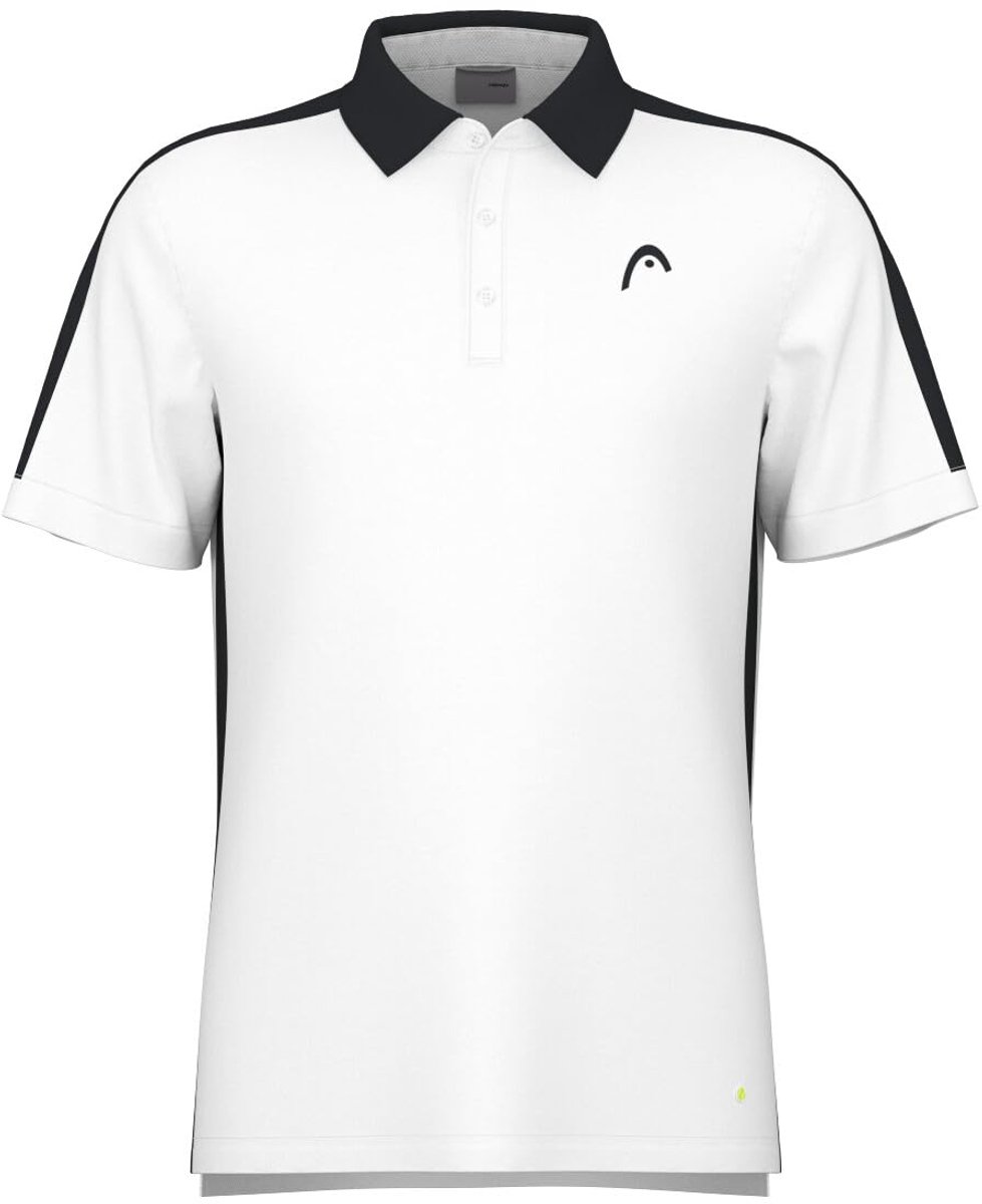 HEAD Slice Poloshirt Heren Wit