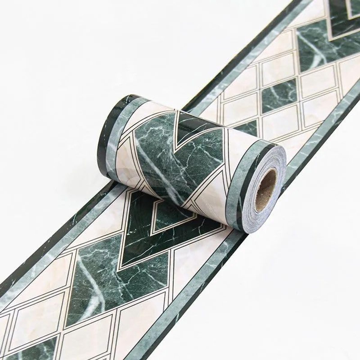 Zelfklevend afneembaar voor keuken badkamer tegels muursticker zelfklevend groen-41 10 cm x 500 cm