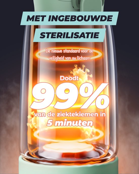 Wemoh Flessenwarmer Onderweg – 450 ml – Draadloos, USB-C – 37–55 °C — afbeelding 3