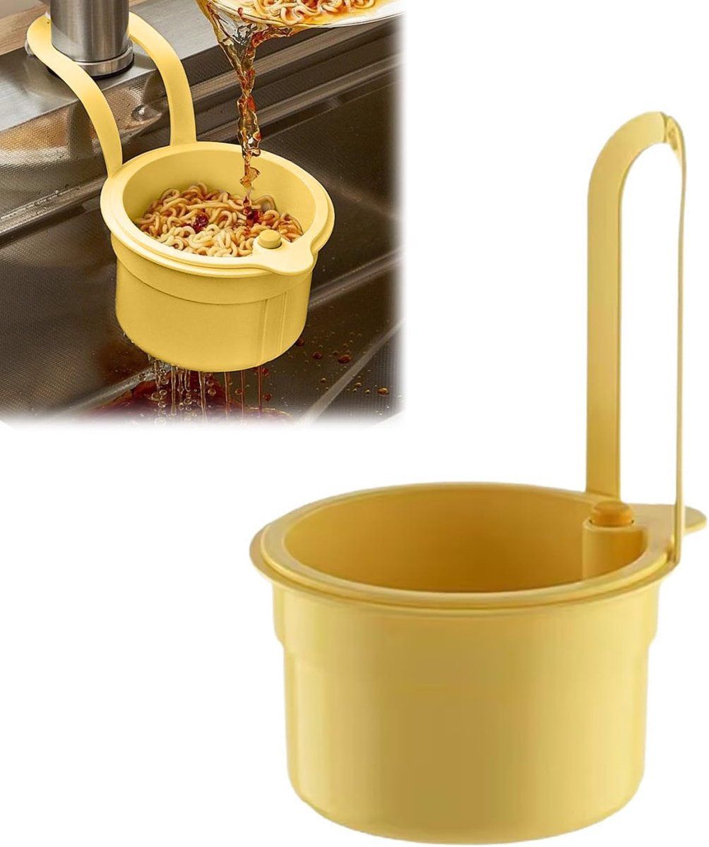 Zeefrek voor wastafels, afdruiprek om op te hangen aan de kraan, afneembaar afdruiprek met kliksluiting, filter voor douche, badkuip of keukenspoelbakken