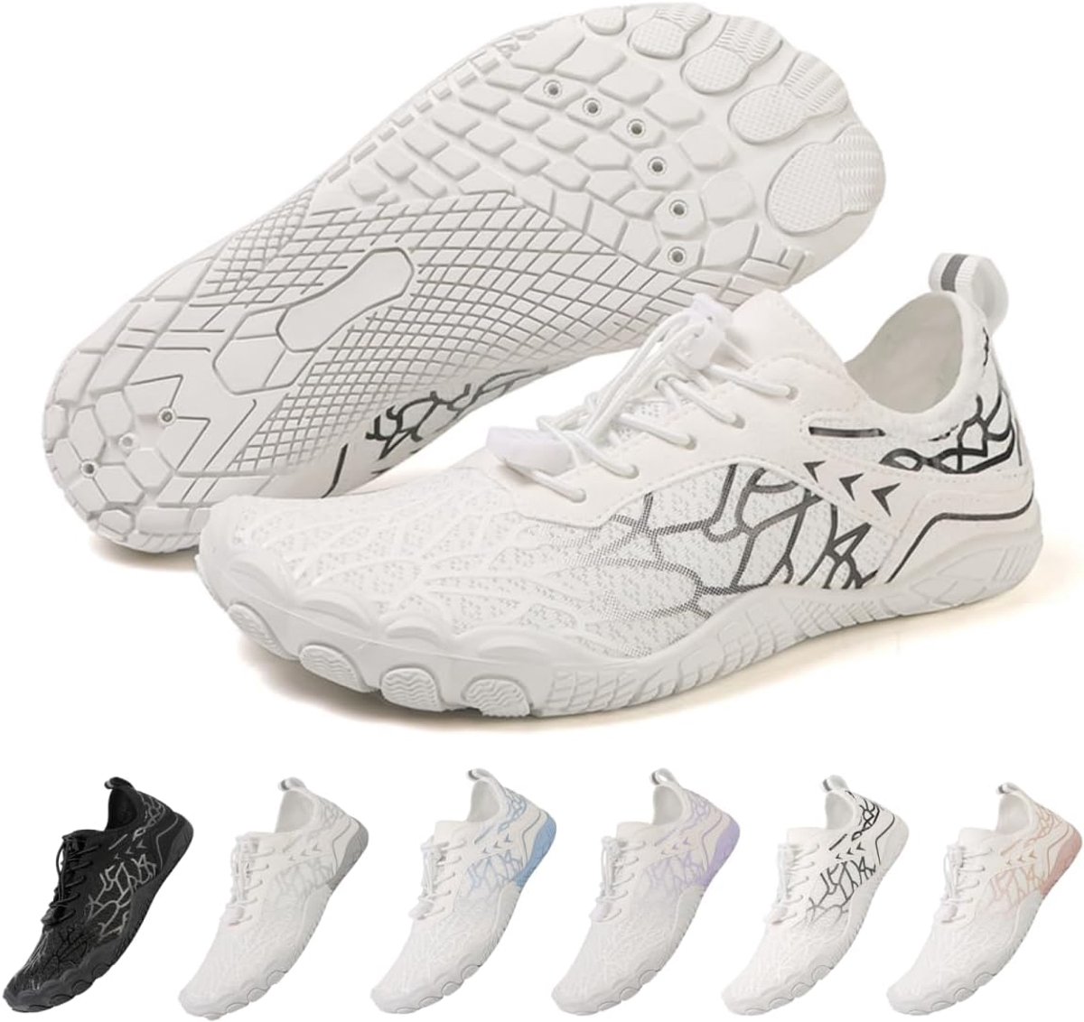 Waterschoenen voor dames en heren, sneldrogend, blotevoetenschoenen, licht, flexibel, sportschoenen, ademend, zwembad, strand