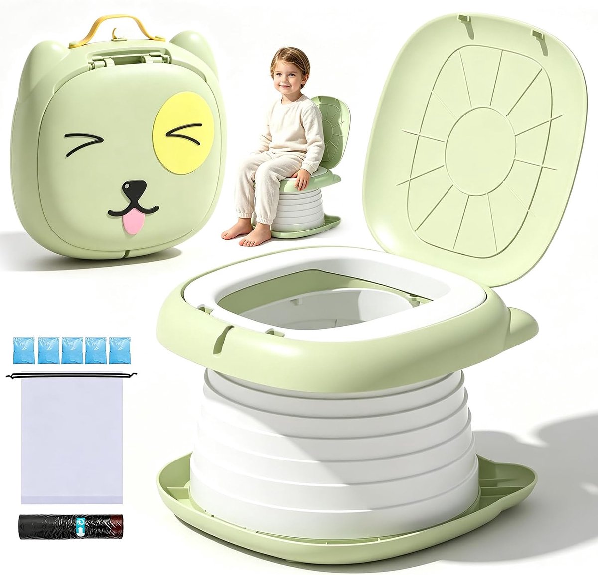 Reispotje voor Kinderen - Draagbaar Kindertoilet