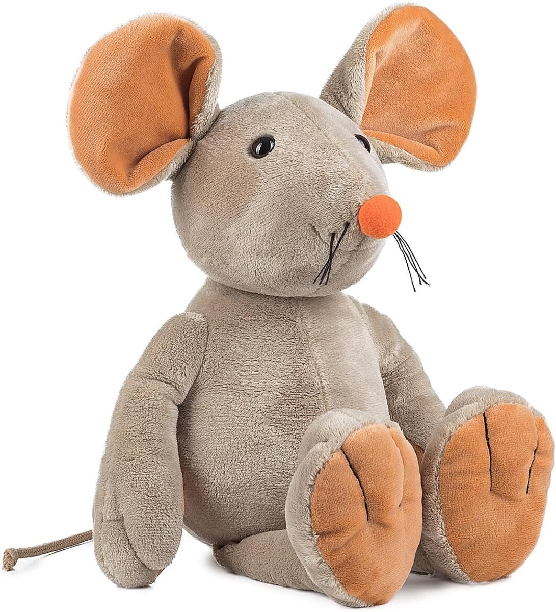 4753 pluche muis Eddi 37 cm