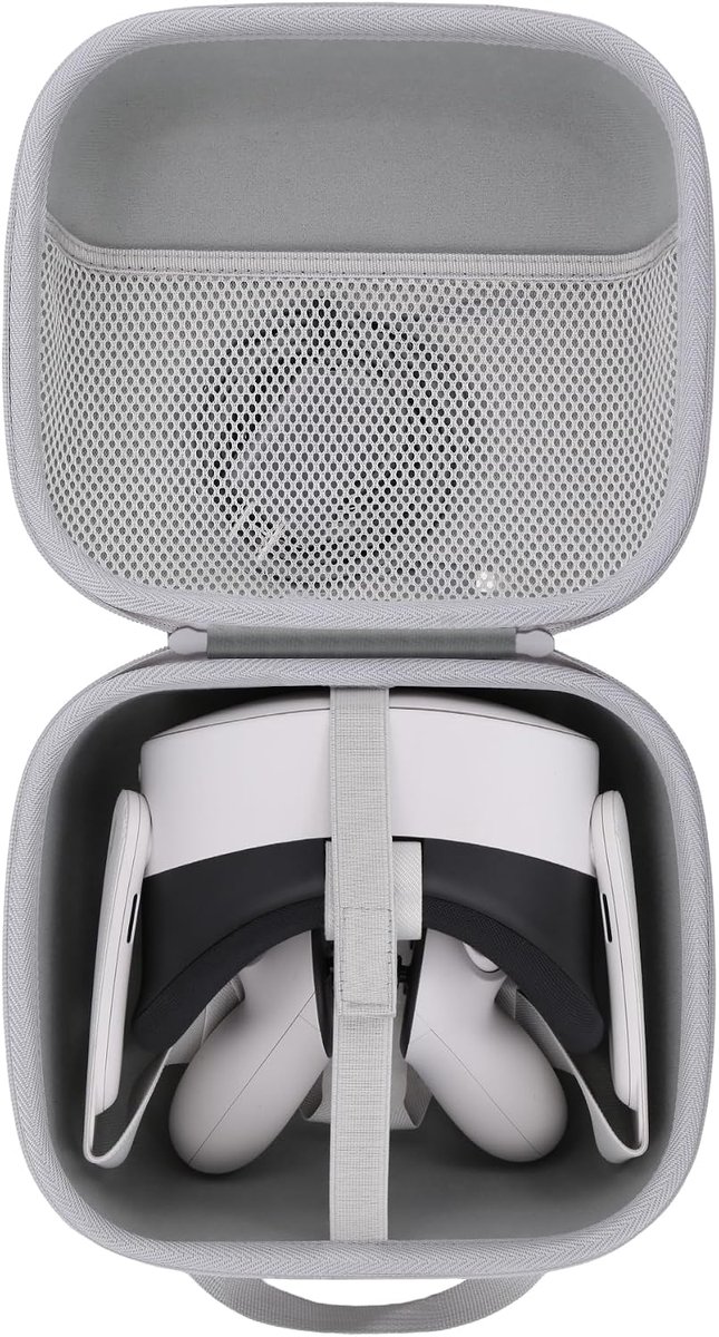 co2CREA Harde hoes voor Meta Quest 3S VR-hoofdtelefoon — afbeelding 5