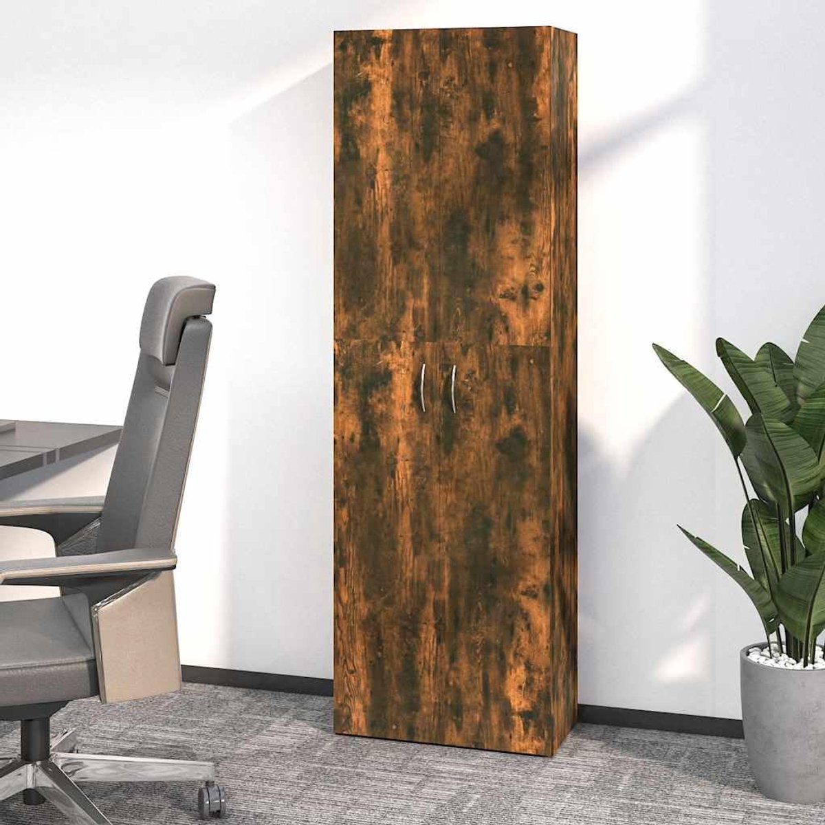 Rookeiken 60x32x190 cm houtmateriaal
