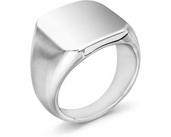 Meditoys · Ring van roestvrij staal voor heren · Sigelring · Breedte: 12,0 mm