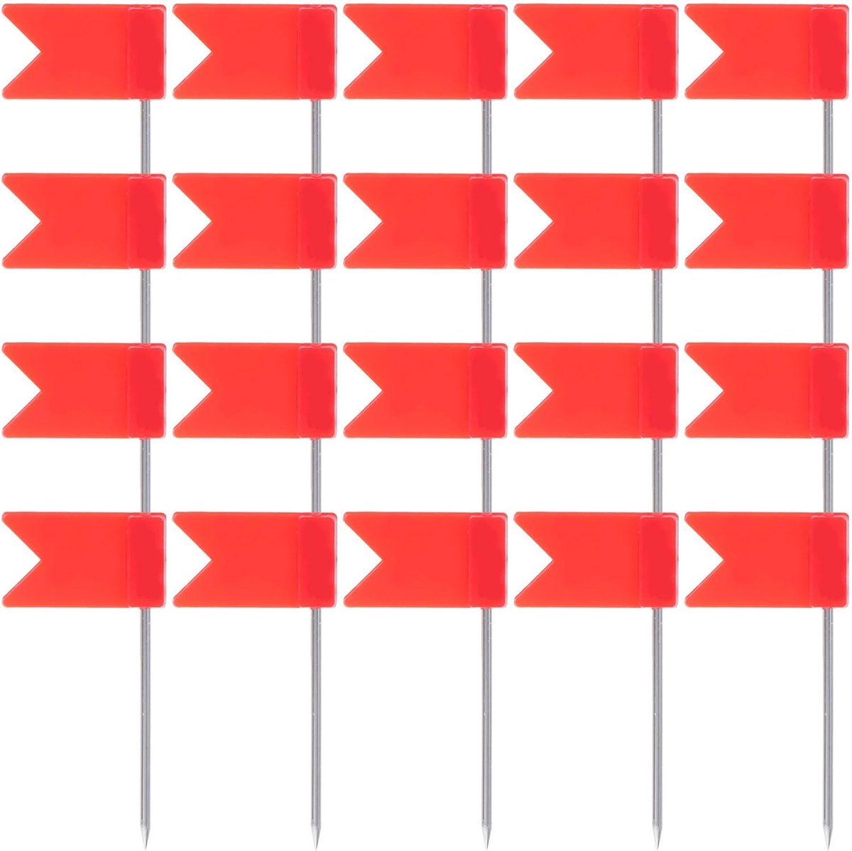 300 Stuks Vlaggen Spelden voor Kurkbord Duurzame Plastic Hoofd Push Pins voor Kaartmarkering Reiskaarten Kantoor Thuisschool Creatieve Projecten