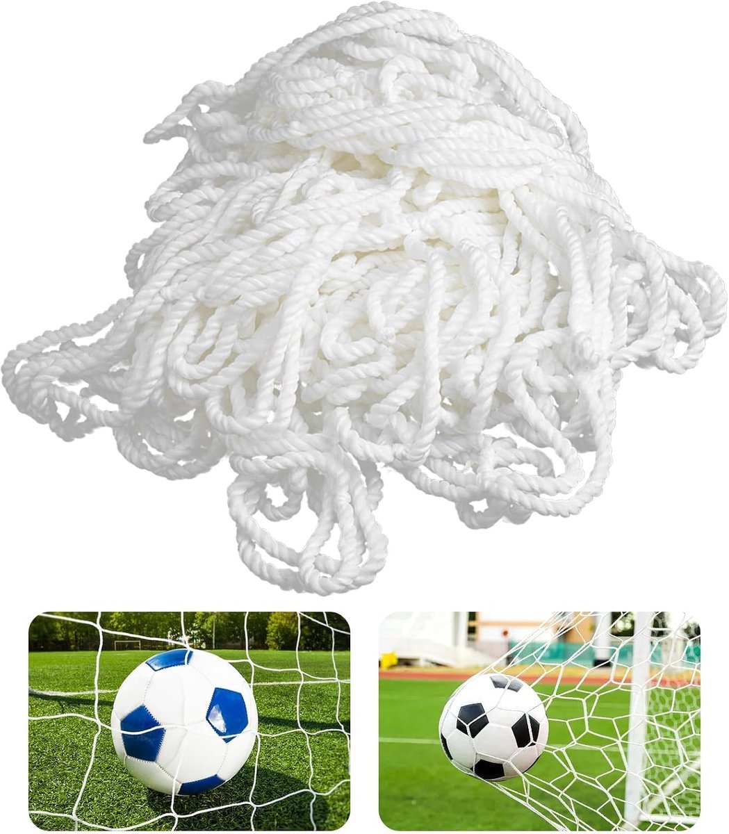 1,2x0,8m polyethyleen voetbaldoelnet Sport vervangend voetbaldoelpaalnet voor sportwedstrijdtraining