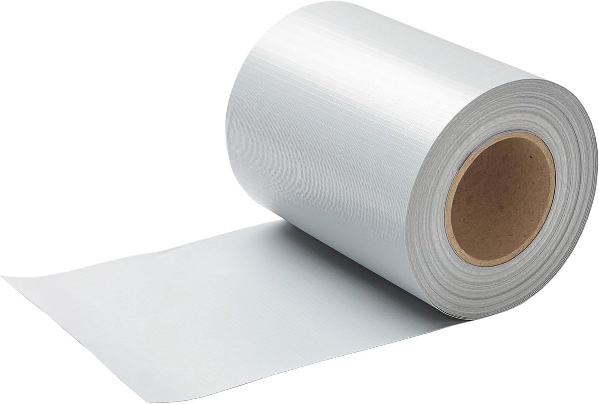 Strips, 50 m tuinhek, pvc, inkijkbescherming, 50 m x 19 cm, zichtwerende stroken voor dubbelstaafmatten, accessoires voor het bekleden van dubbelstaafmattenhekken en