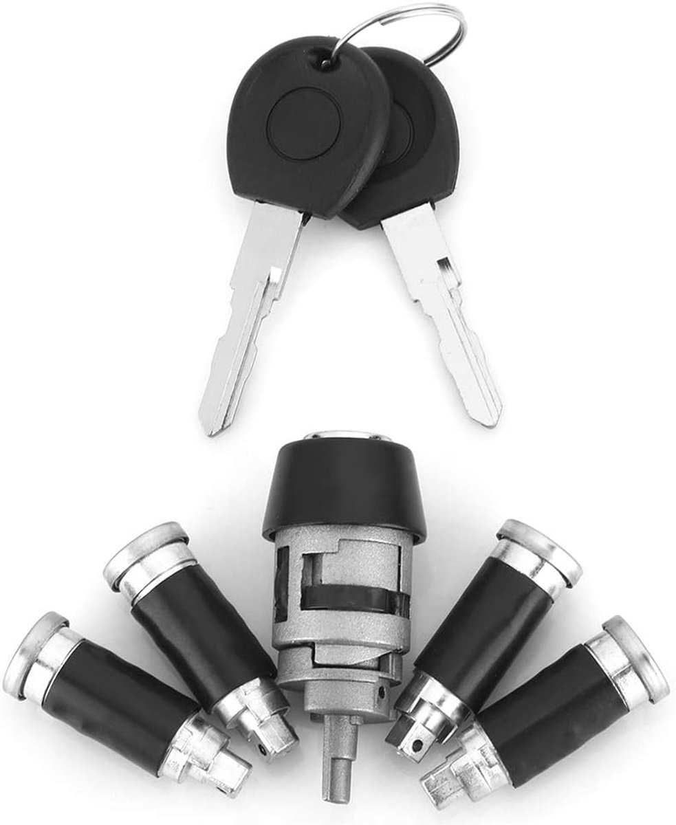 Deurhendel T4 - Deurslot T4 - Cilinderslot met reservesleutel - Geschikt voor T4 1990-2003