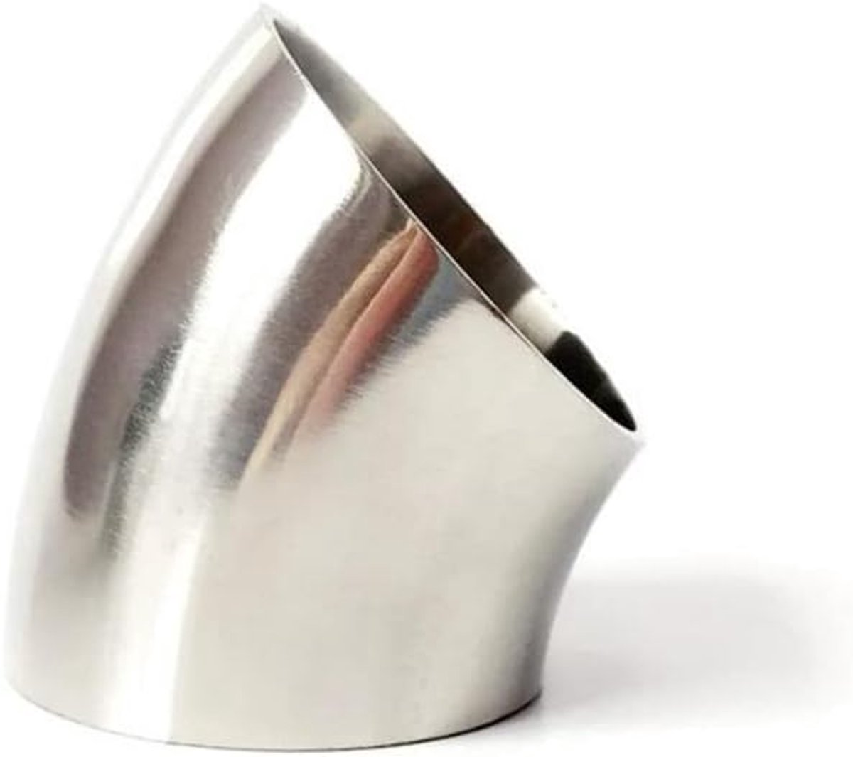 Roestvrij stalen buisboog 45 graden – 2 inch uitlaatboog Ø 51 mm SS304 doorn gebogen – gepolijste lasbuis – uitlaat mandrel bend elleboog (45 graden, 2,0 inch)