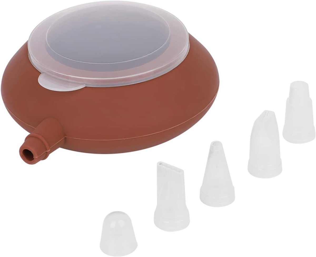 Siliconen Bakken Matten 1 Stuk Grote Siliconen Macaron Pot Bakken Decoreren Gebak Crème Cake Nozzle Tool