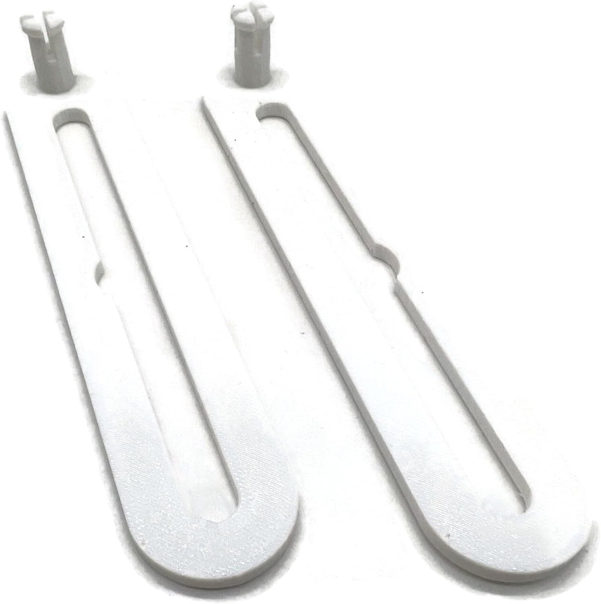 2x vervangend onderdeel set voor kelderraam MEA 41 A 290 291 wit
