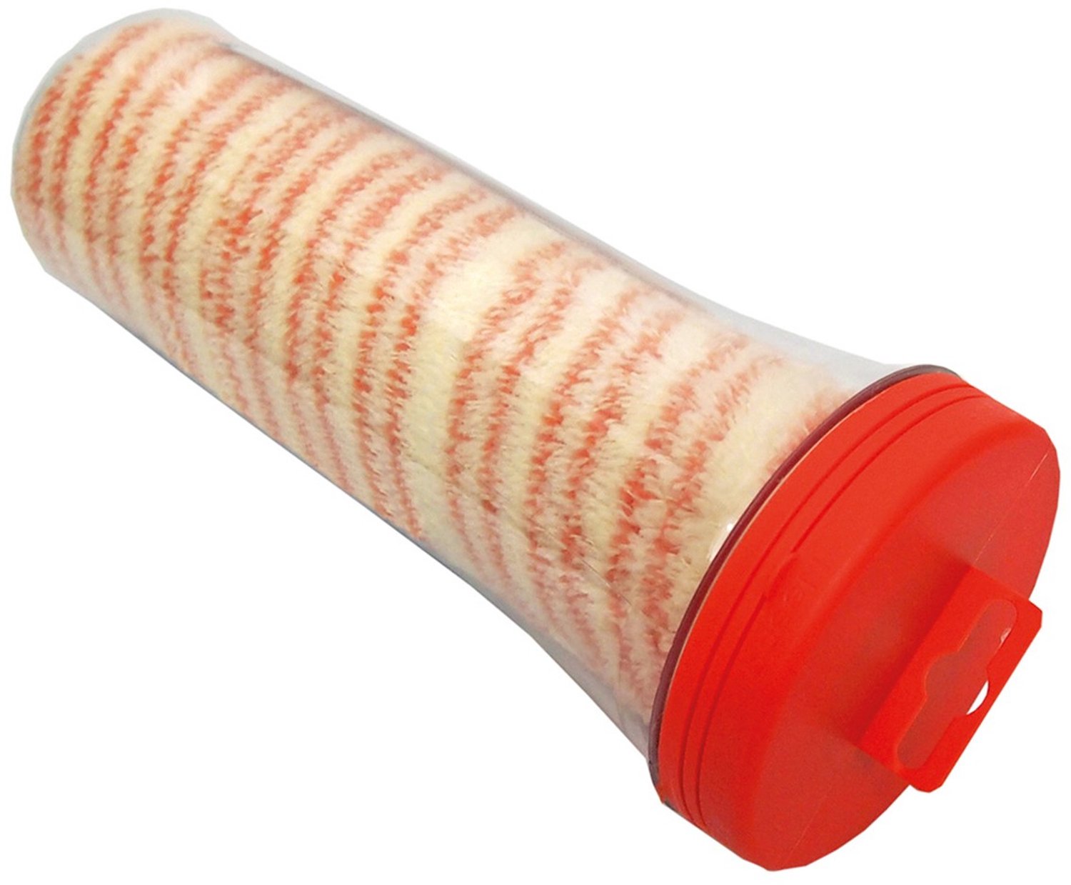 Friess Exquisit-Verfroller Malerstreif - 12 mm Poolhoogte - 25 cm - 100% Polyamidedraad - Click & Roll-Systeem - Rollerkern Ø 57 mm - Geschikt voor Latexverven - Voor Gladde Ondergronden