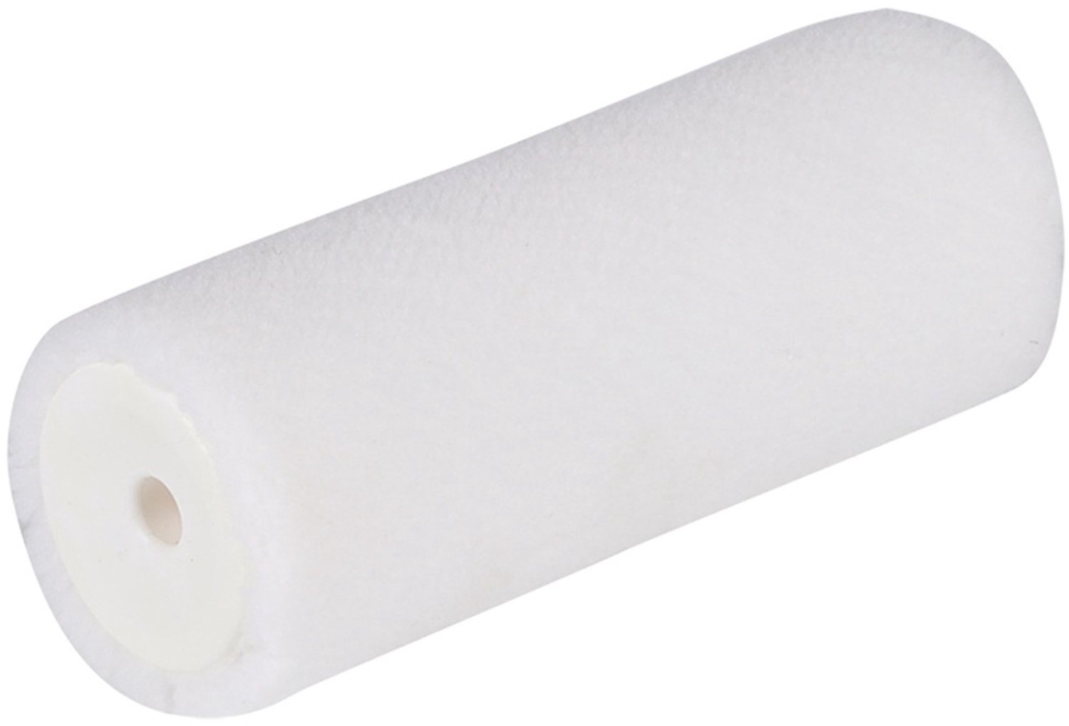 Copenhagen Pro Vilt Aflakroller - 12 cm Breed - 5 mm Poolhoogte - Dubbel Dik - Voor Lakken, Verven en Parketlak - Geschikt voor Verfbeugels van 10 cm - Set van 4 Stuks - Wit