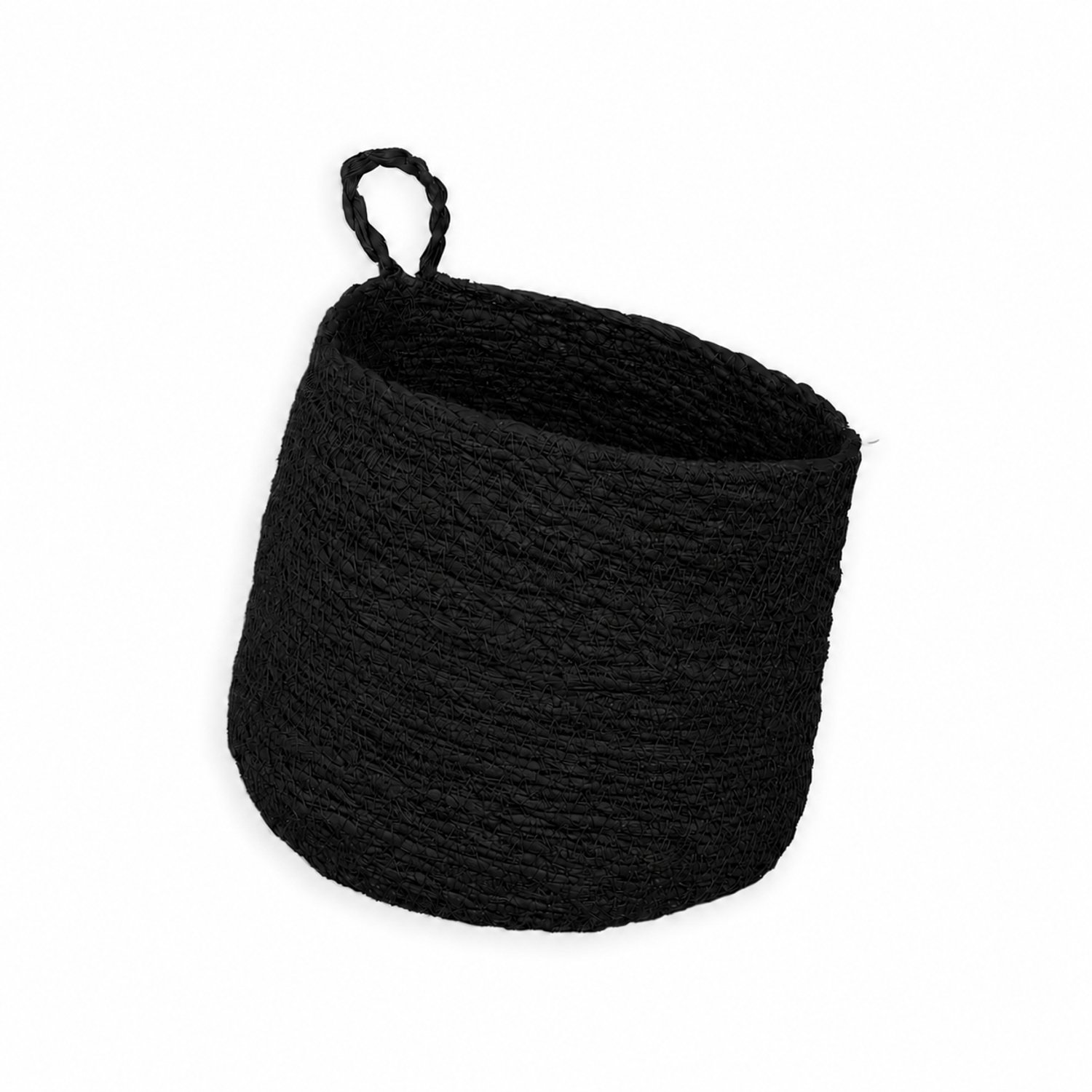 Magnetische Hanging Basket Zwart - 27x16x18cm - Kamer26