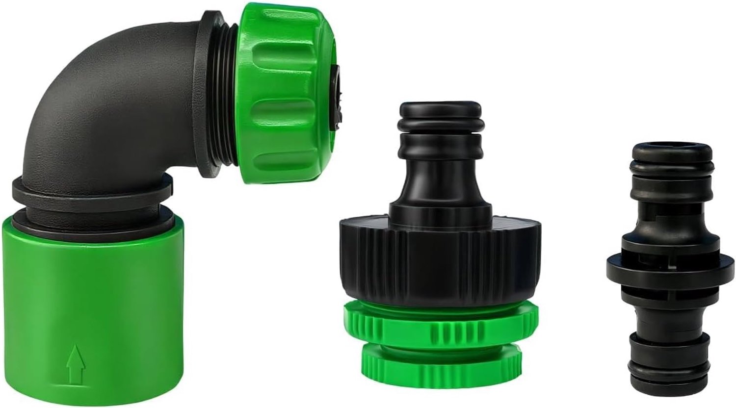 Quick release kit tuinslang 1/2 inch - 90° aansluiting - universele adapter - voor irrigatie - m-winkel