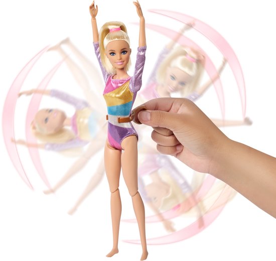 Barbie Turnpop Speelset - Barbiepop — cadeau in Spellen & Speelgoed - foto 3
