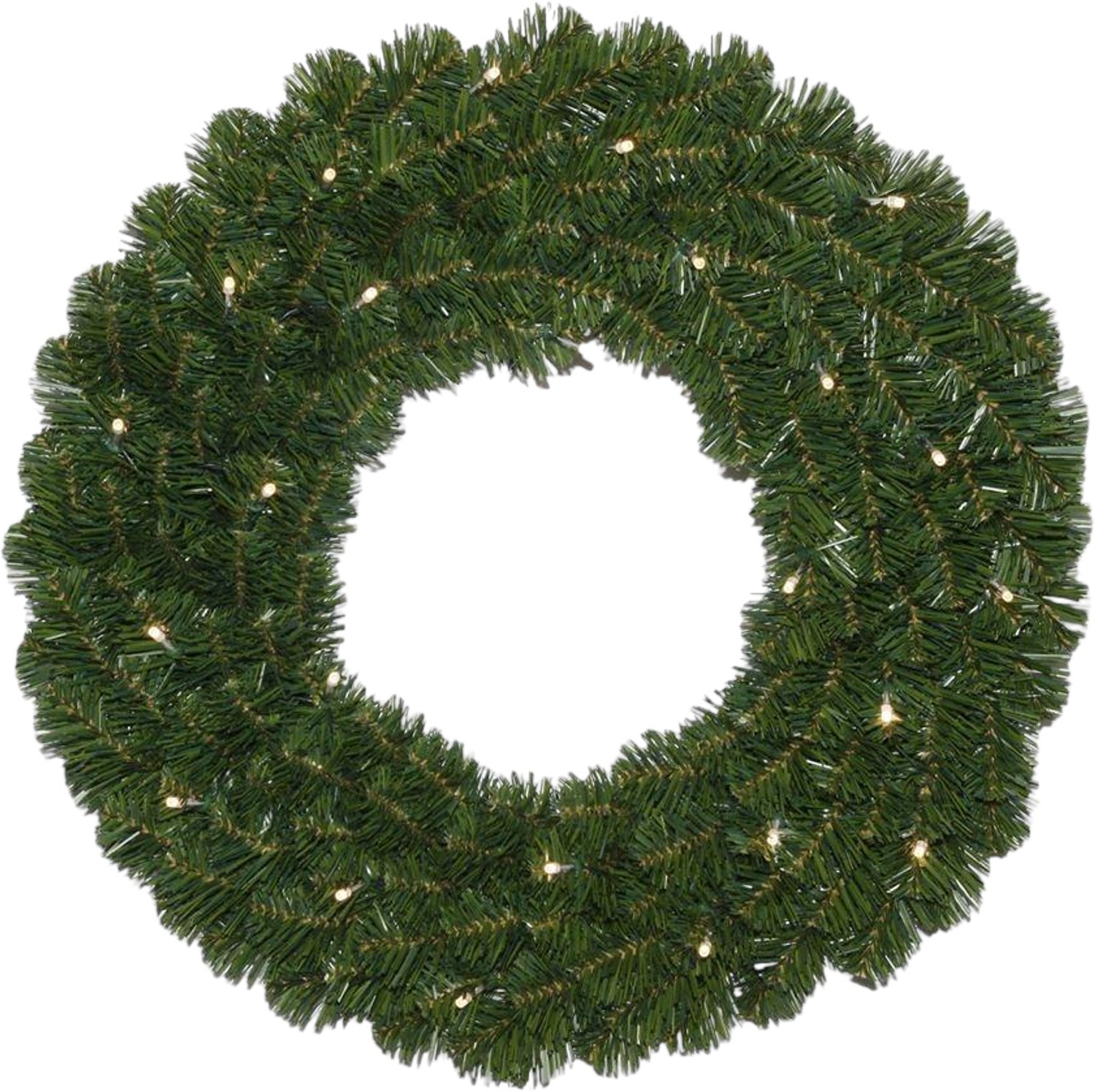 Own Tree Alaskan verlichte kerstkrans groen Ø 50cm