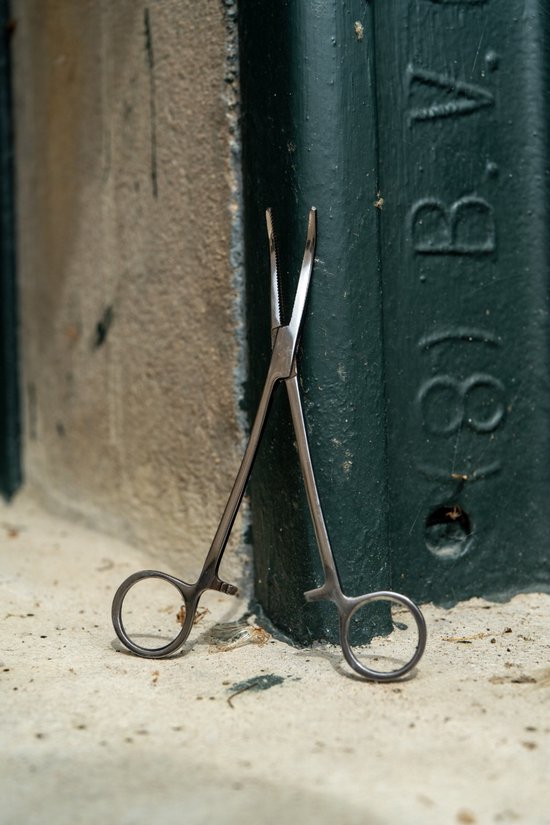 Ultimate Curved Forceps 10cm / 4'' - Onthaaktang — afbeelding 5