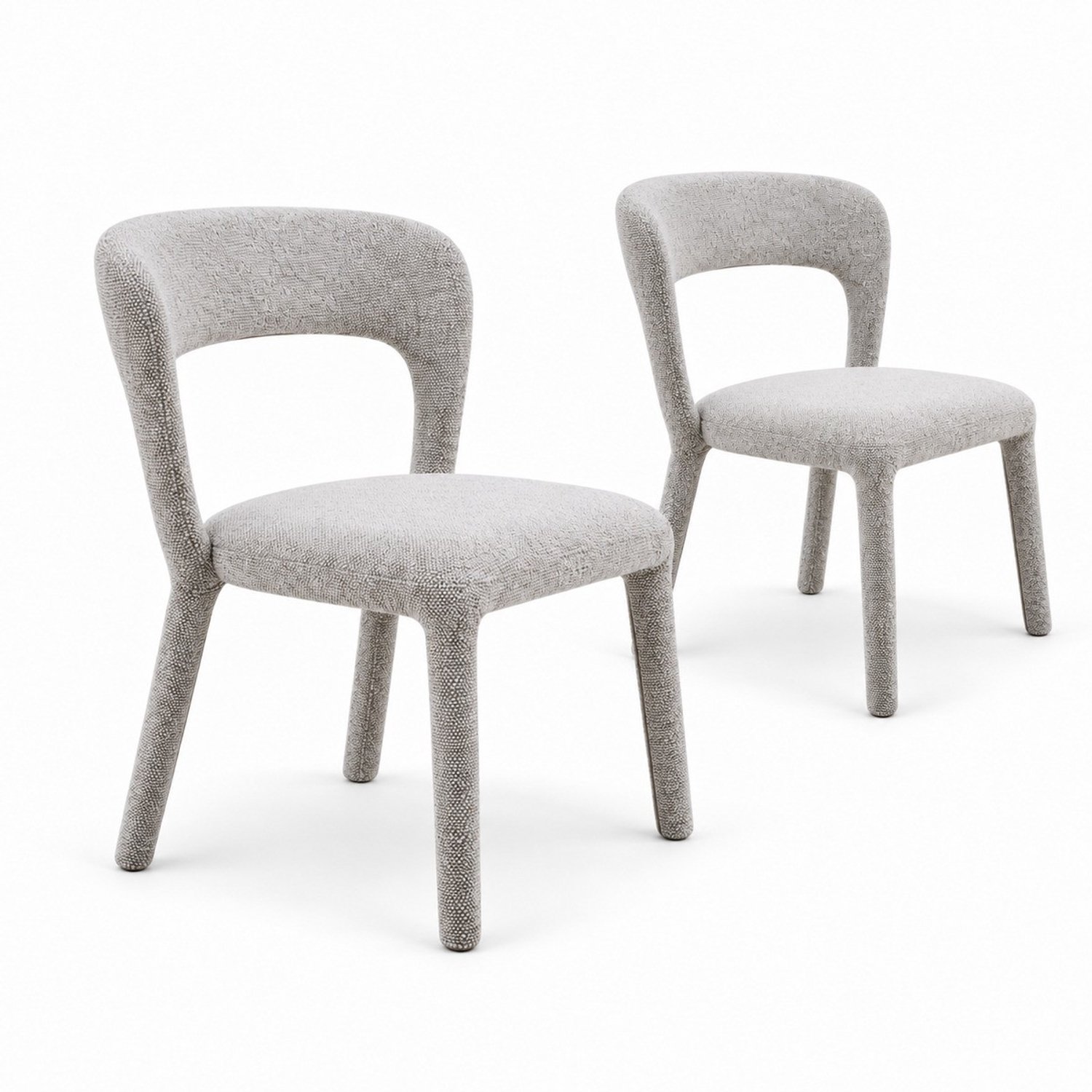 Puur DS4U- Noël eetkamerstoel - Set van 2 - Champagne - Stof