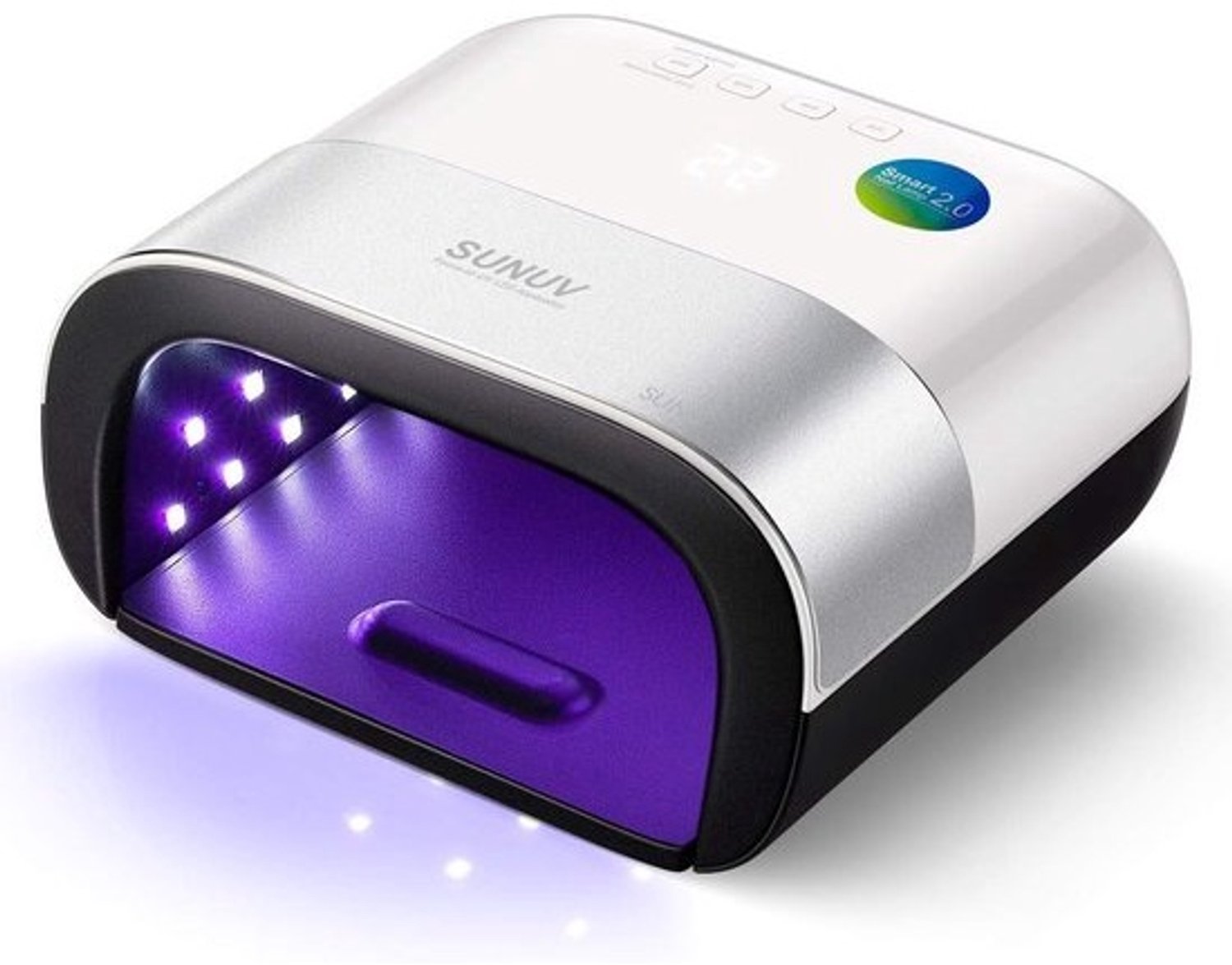 Professionele UV/LED-nagellamp voor gelnagels - 48 W - automatische sensor en LCD-display