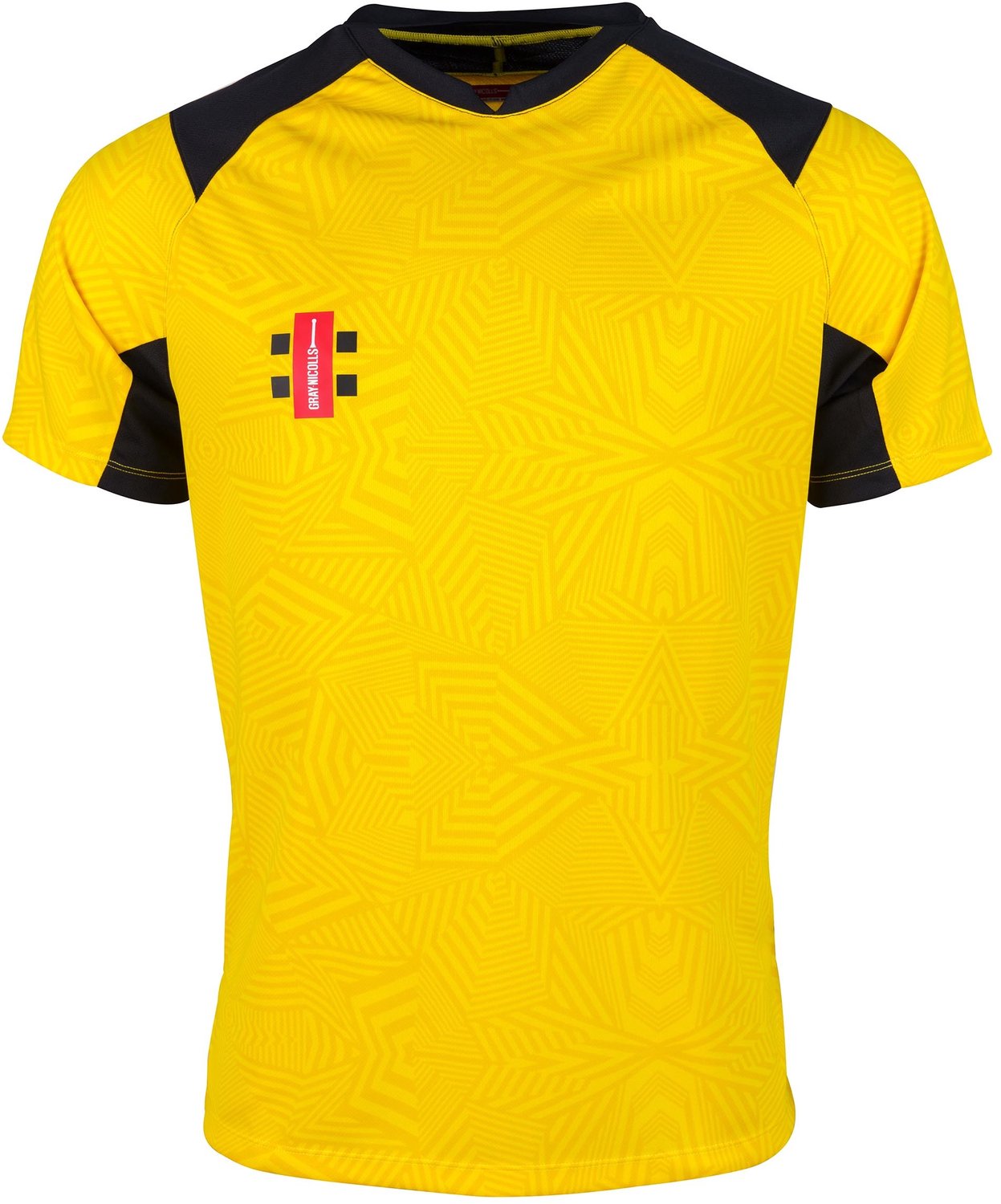 Gray-Nicolls Cricket SHIRT PRO T20 S/S YW/BK 7-8 7 - 8 Yrs - Geel / Zwart